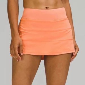 Lululemon size 0 Pace Rival skirt Apricot NEW